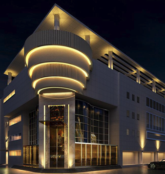 LED lighting project case