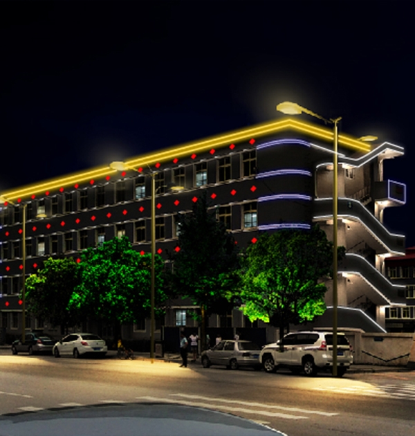 LED lighting project case